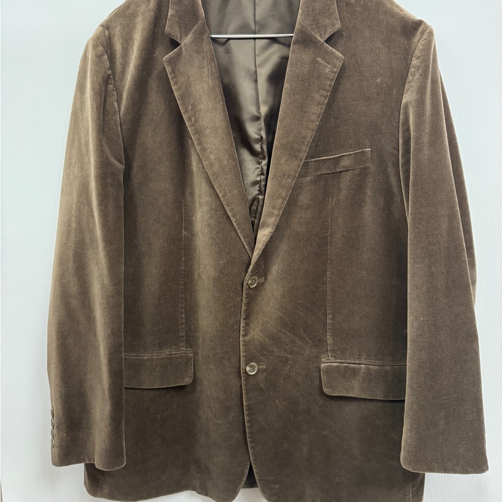 Alfani Brown Corduroy Sport Coat Classic Fit